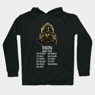 Pagan Norse Mythology - Goddess Freya - Viking World Tour Hoodie